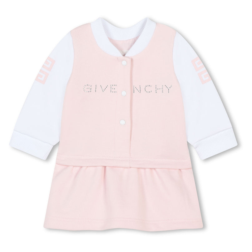 Pink Marshmallow Leggings Dress Set