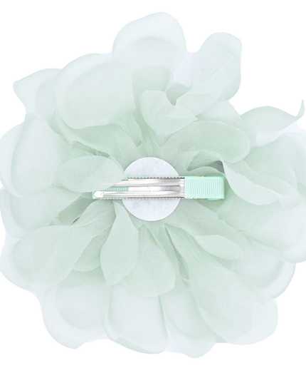 Pearl Ribbon Flower Hairclip