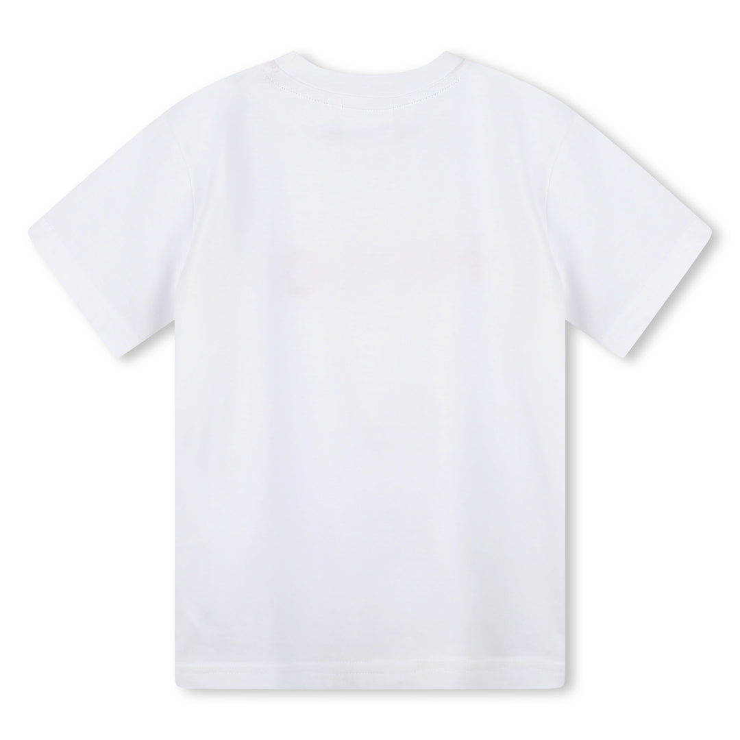 hugo-g00007-10p-kb-White Logo T-Shirt