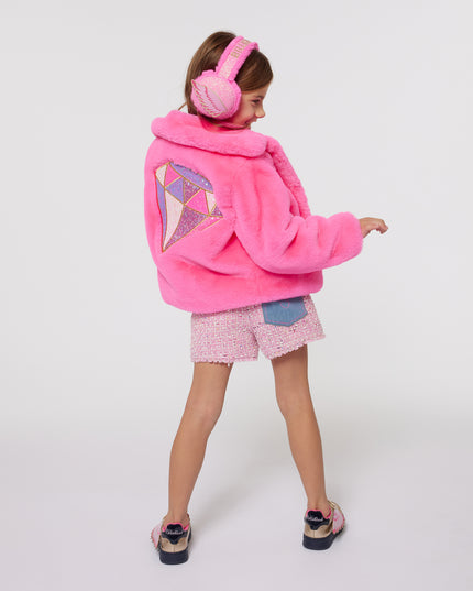 kids-atelier-billieblush-kid-girl-pink-neon-fleece-coat-u20436-47a