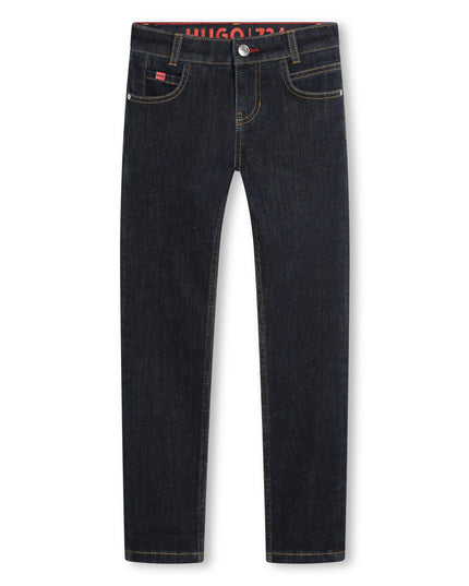 hugo-g00047-z09-kb-Black Denim Trousers