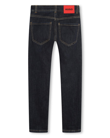 hugo-g00047-z09-kb-Black Denim Trousers