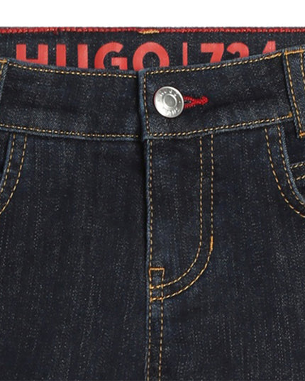 hugo-g00047-z09-kb-Black Denim Trousers
