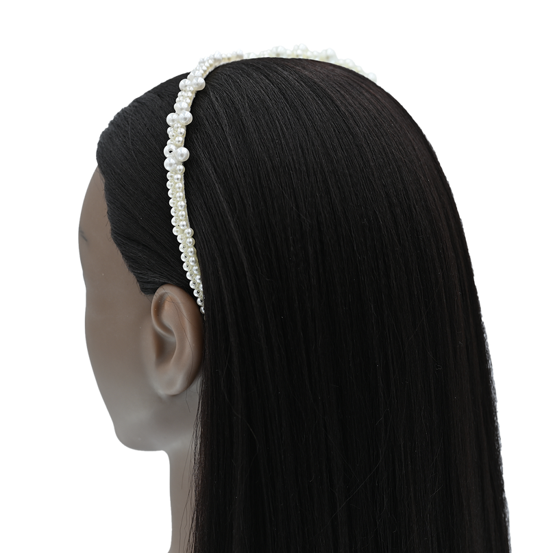 Multi-Styled Mini Pearl Headband