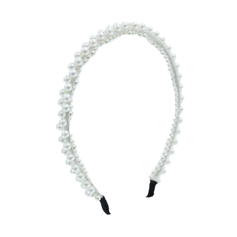 Multi-Styled Mini Pearl Headband