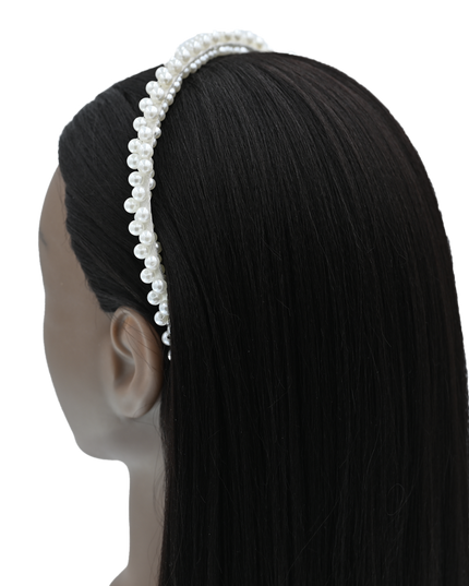 Multi-Styled Mini Pearl Headband