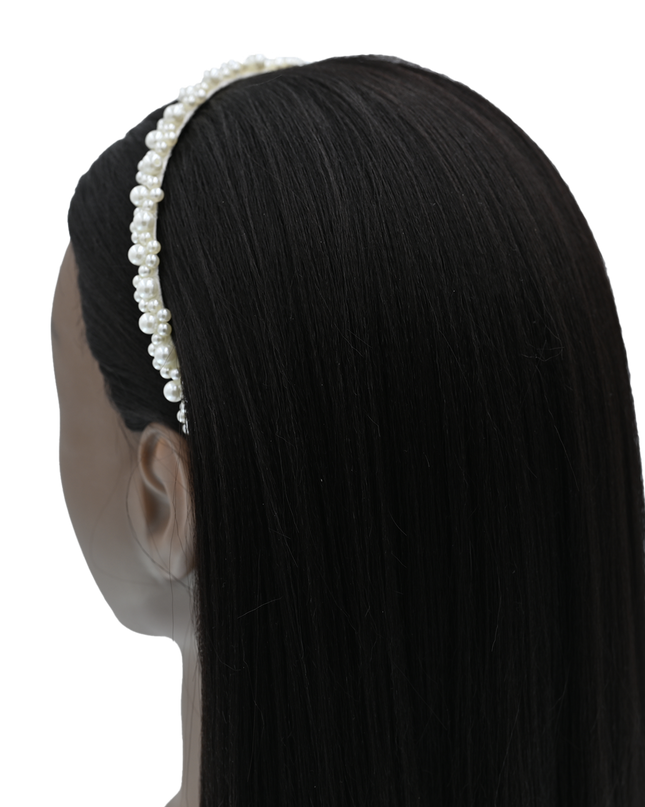 Multi-Styled Mini Pearl Headband