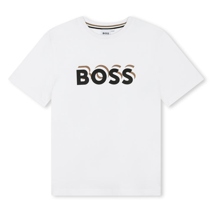 boss-j50723-10p-kb-White Logo T-Shirt