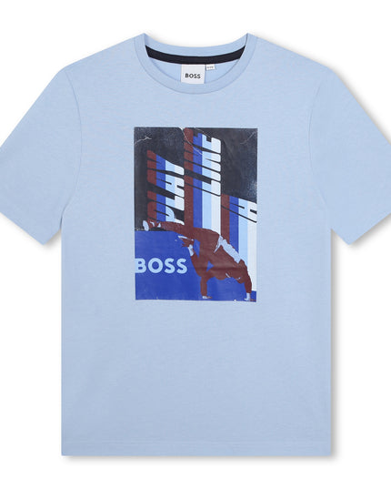 boss-j50724-783-kb-Pale Blue T-Shirt