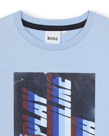 boss-j50724-783-kb-Pale Blue T-Shirt