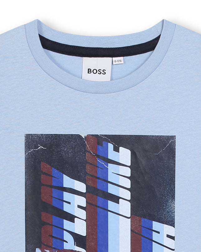 boss-j50724-783-kb-Pale Blue T-Shirt