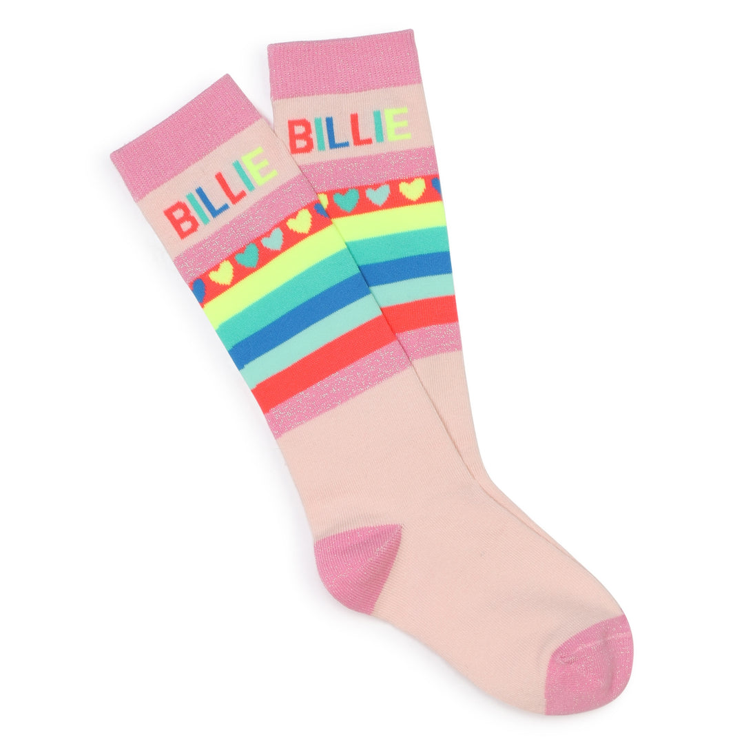 billieblush-u20328-45s-kg-Pale Pink High Socks