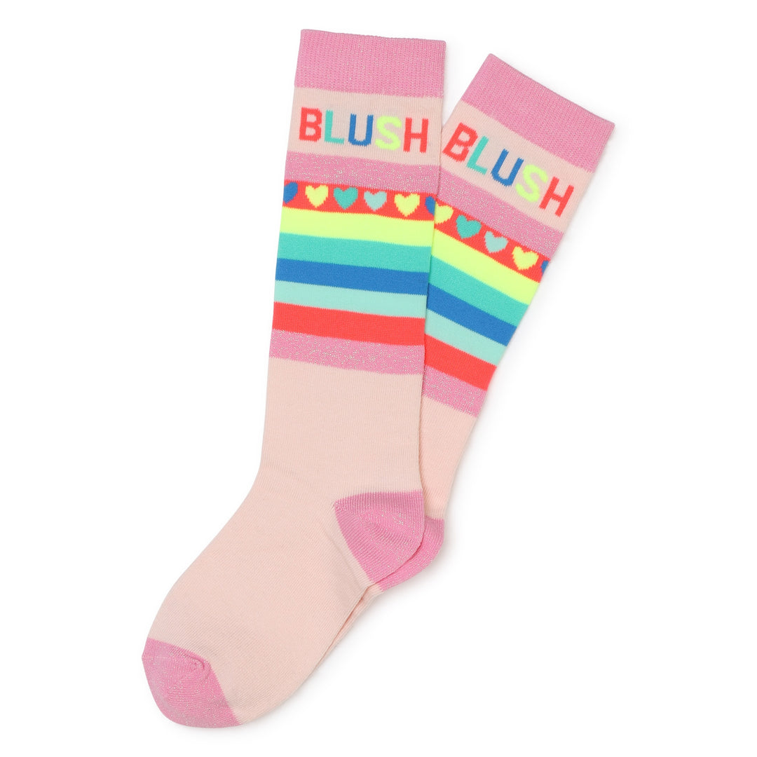 billieblush-u20328-45s-kg-Pale Pink High Socks