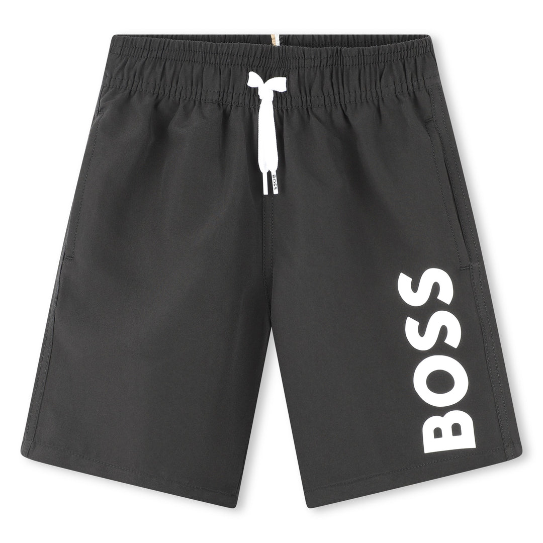 boss-j50662-09b-kb-Black Logo Swim Shorts