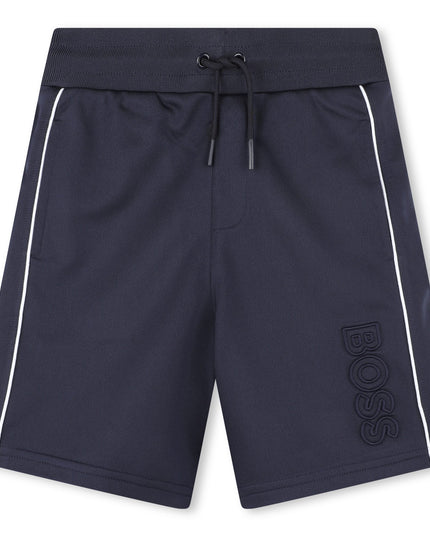 boss-j50685-849-kb-Navy Logo Shorts