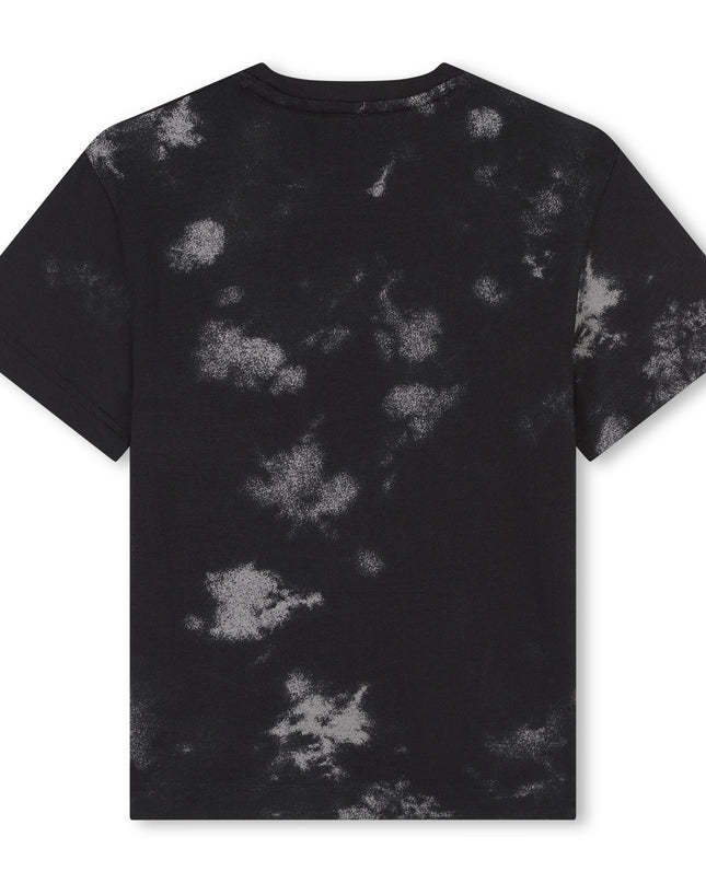 HUGO-G00150-M60-BLACK/GREY-SHORT SLEEVES TEE-SHIRT