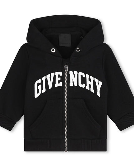 Black Cardigan Zip-Up Jacket