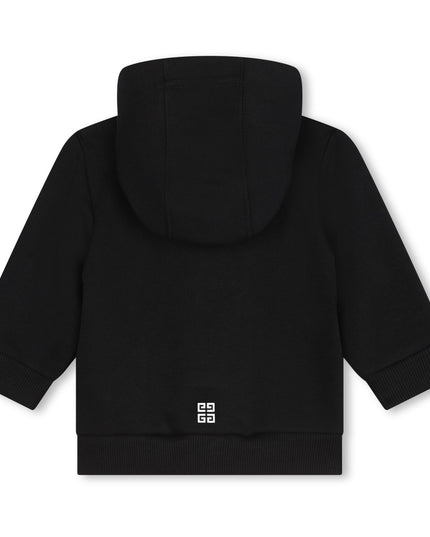 Black Cardigan Zip-Up Jacket