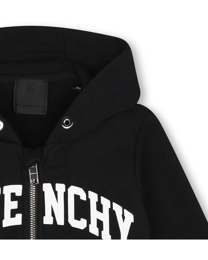 Black Cardigan Zip-Up Jacket