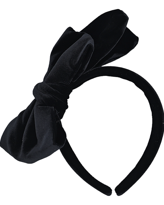 Velvet Bow Headband