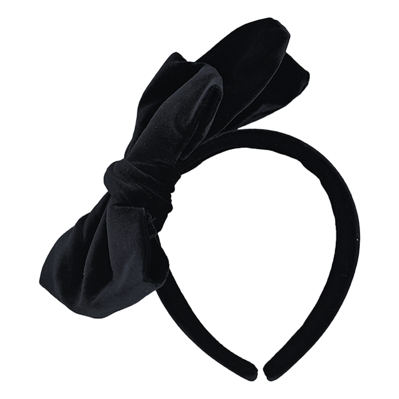 Velvet Bow Headband