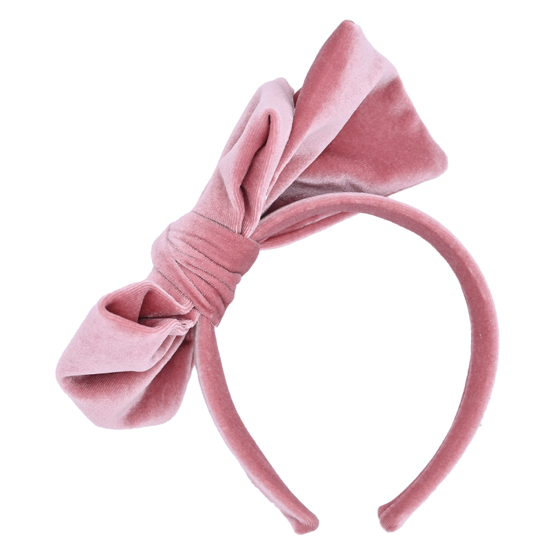 Velvet Bow Headband