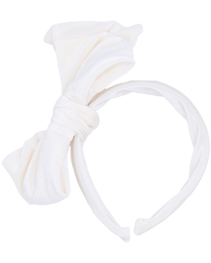 Velvet Bow Headband