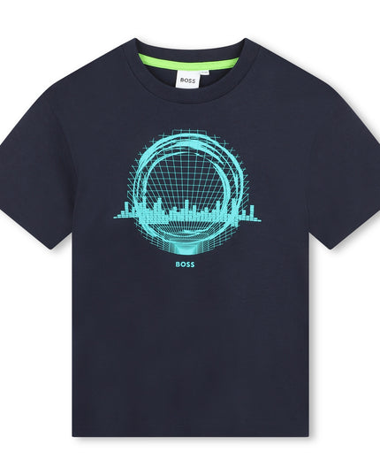 boss-j50772-849-kb-Navy Logo T-Shirt