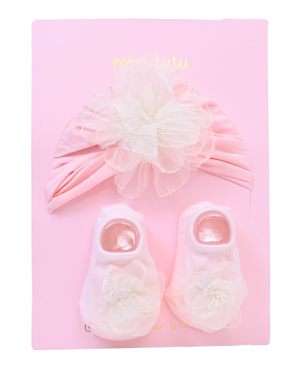 Ivory Flower Pink Base Gift Set
