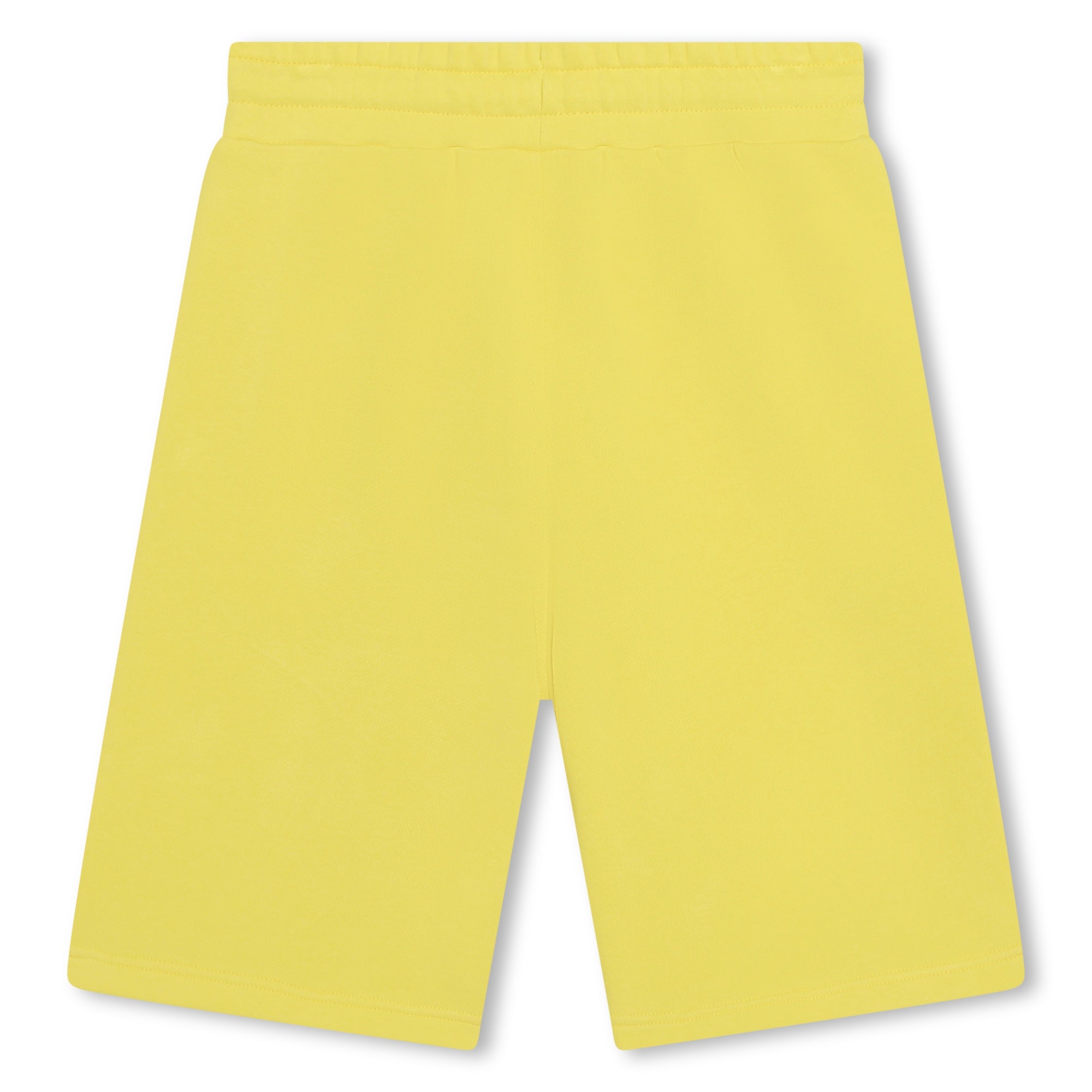 Yellow Logo Sweatshorts - kids atelier