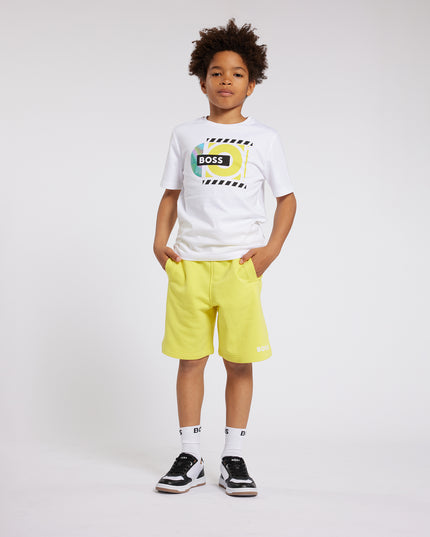boss-j50680-508-kb-Yellow Logo Shorts