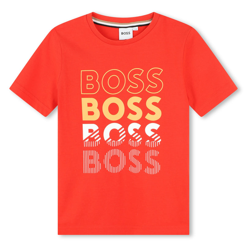 boss-j50775-997-kb-Red Logo T-Shirt