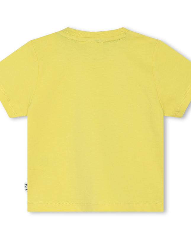 boss-j50611-508-bb-Yellow Logo T-Shirt