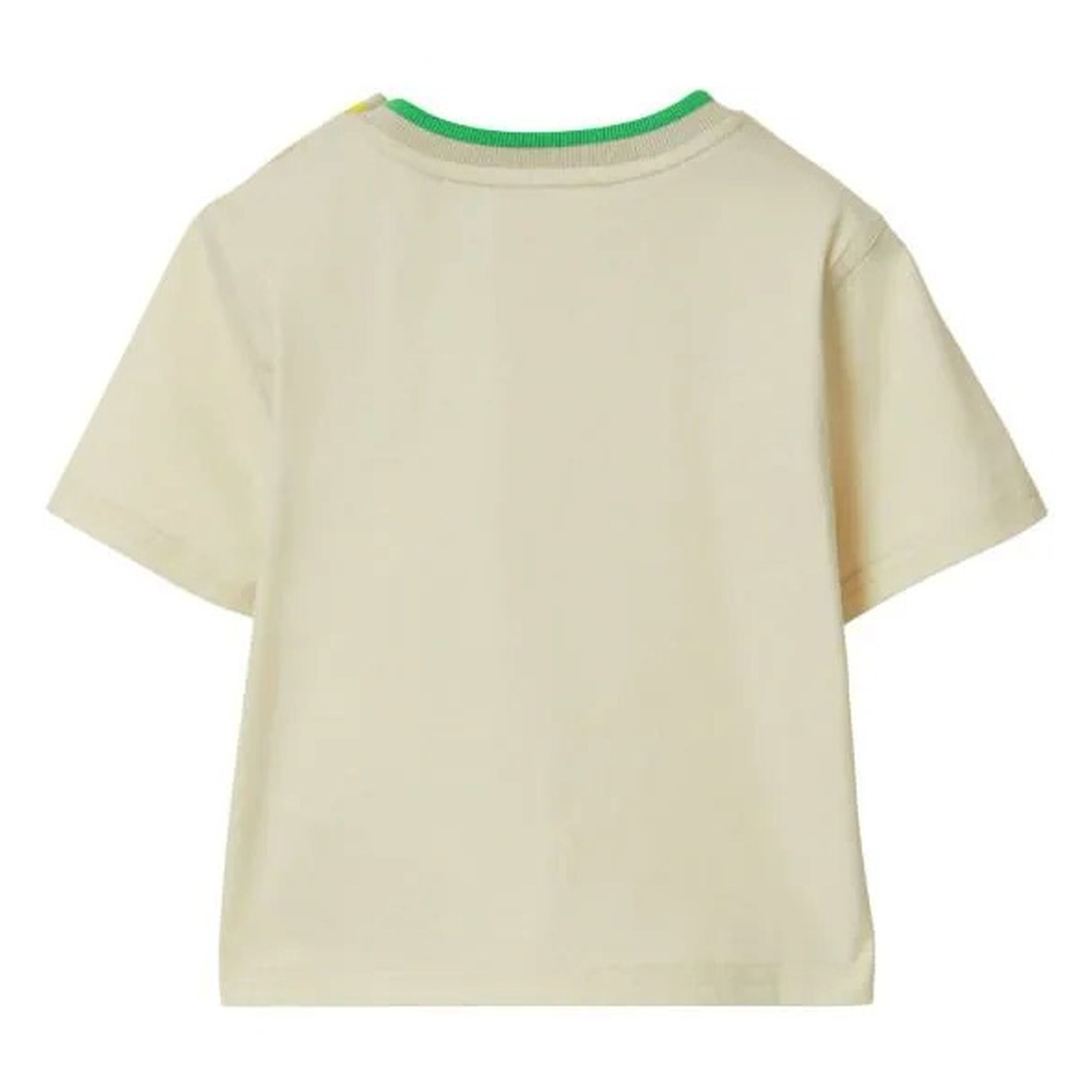 クリスマス特集2024 Beige Logo T-Shirt - kids atelier トップス