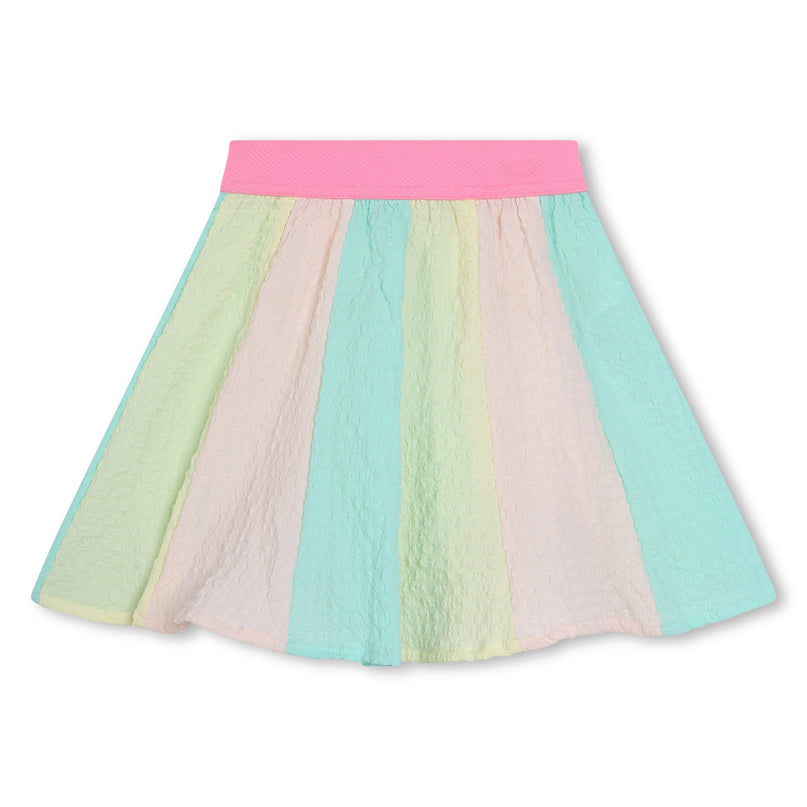 billieblush-u20144-515-kg-Multicolor Striped Seersucker Skirt