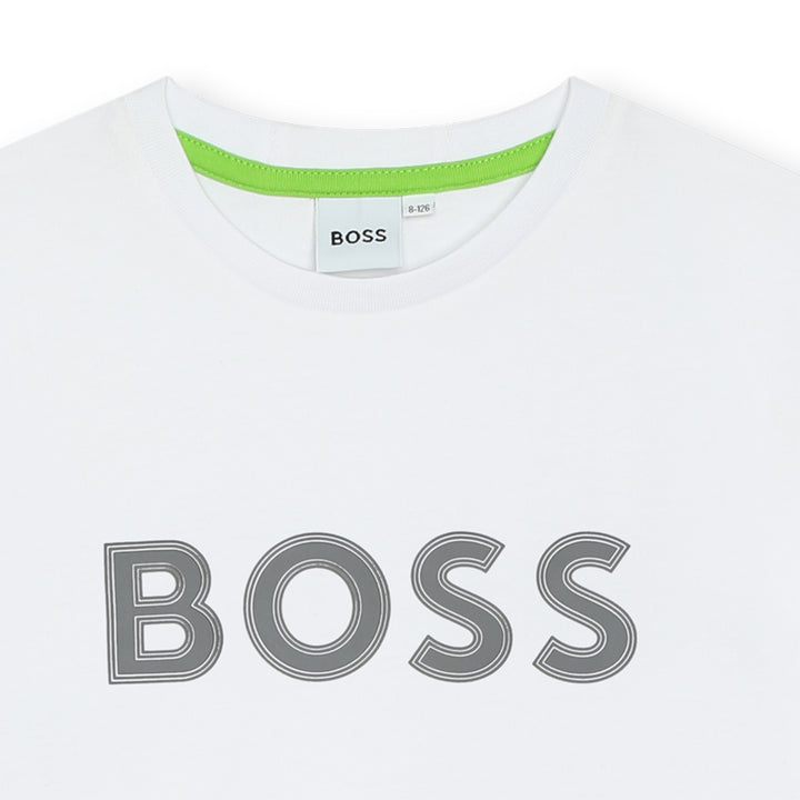 boss-j50771-10p-kb-White Logo T-Shirt