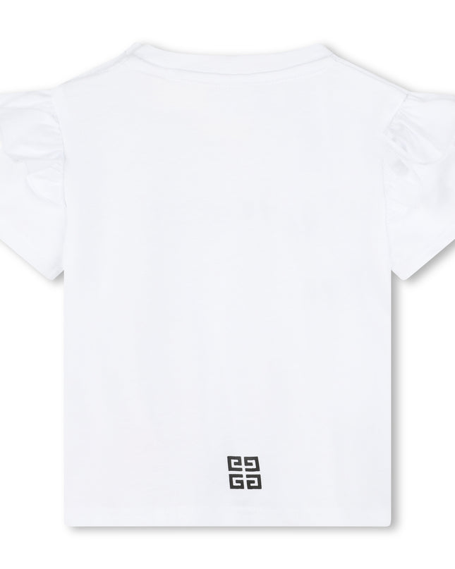 givenchy-h30196-10p-bg-White Logo T-Shirt