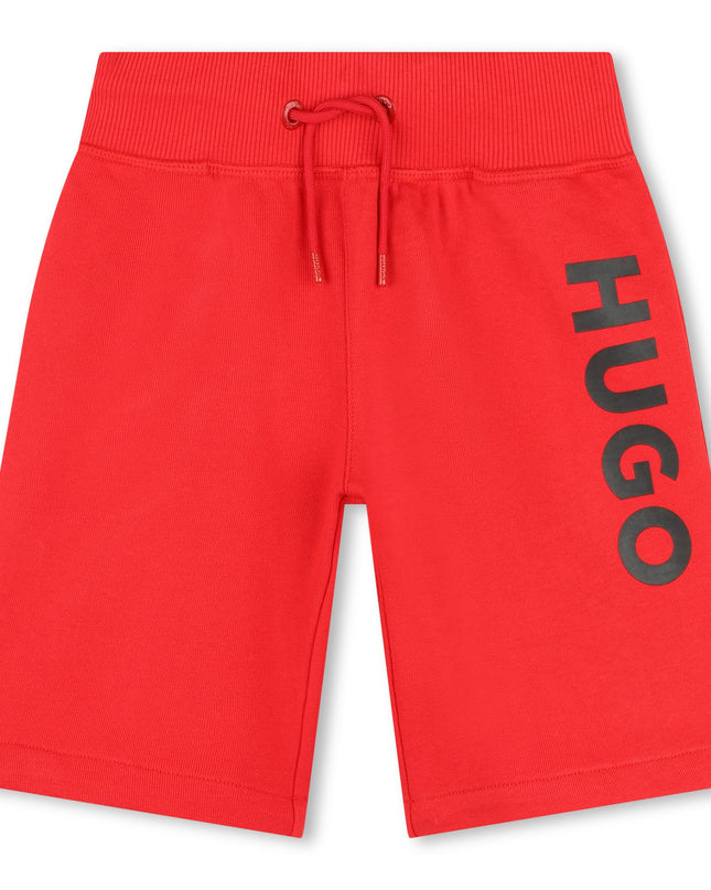 HUGO-G00034-990-BRIGHT RED-SHORT