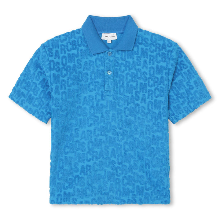 Marc Jacobs-W60167-873-KB-ELECTRIC BLUE-SHORT SLEEVE POLO