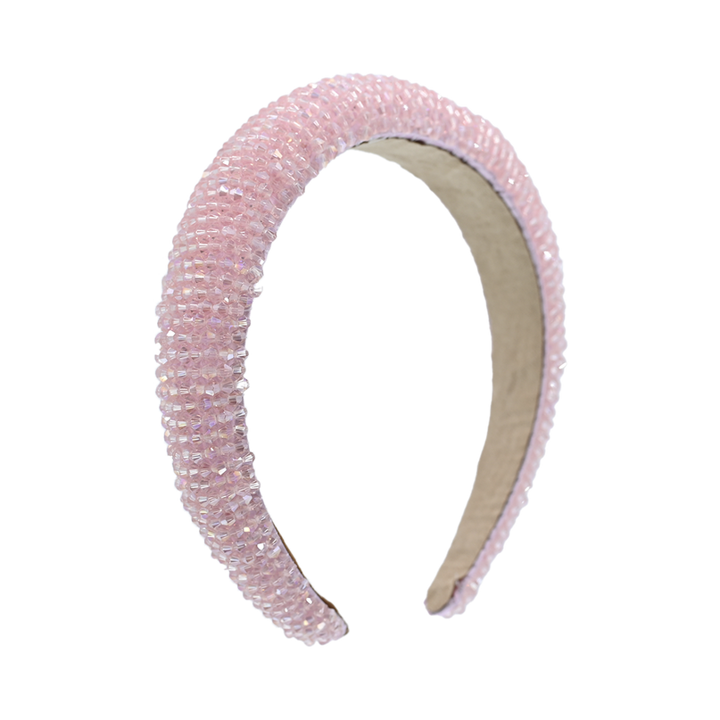 Multicolored Gemstone Lined Headband