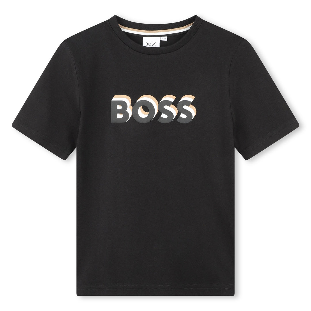 boss-j50723-09b-kb-Black Logo T-Shirt
