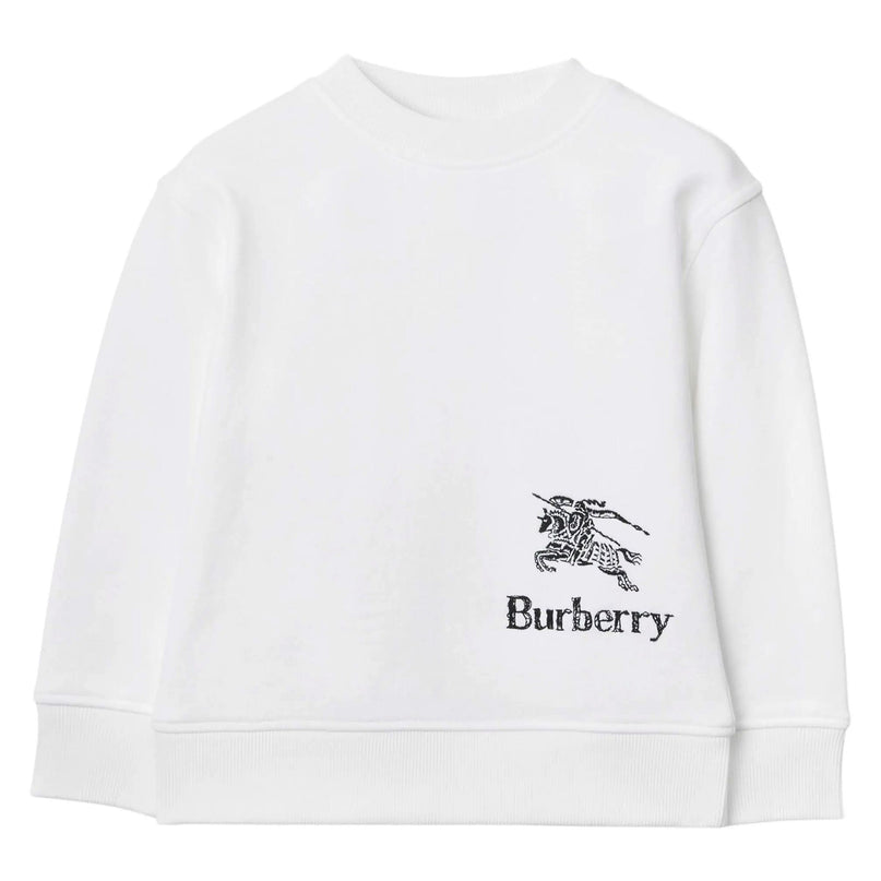 burberry-White Logo Sweatshirt-8082110-c-kg5-rcn3-scribl-ekd-148165-a1464