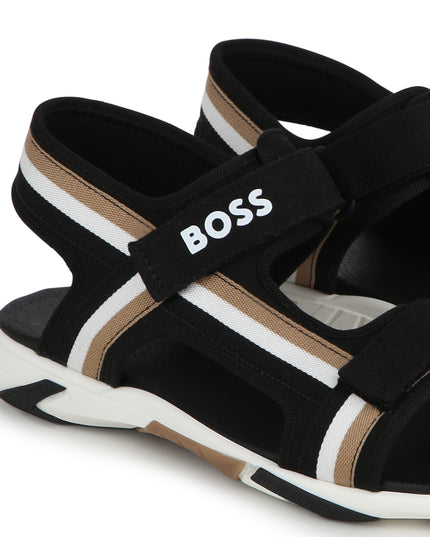 boss-j50851-09b-kb-Black Logo Sandals