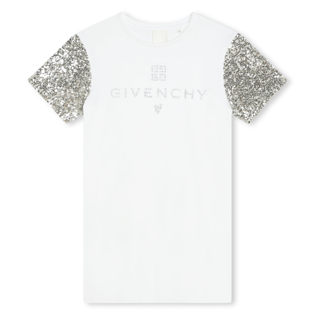 givenchy-h30045-10p-kg-White Fancy Dress