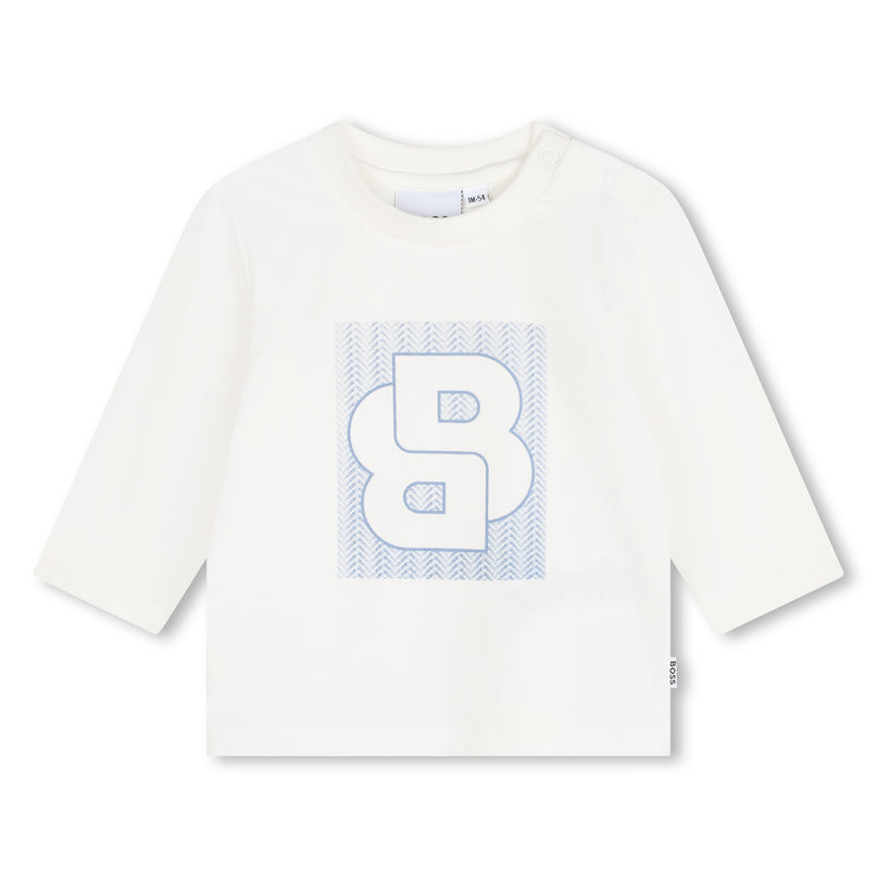 Grey Logo Cardigan Outfit