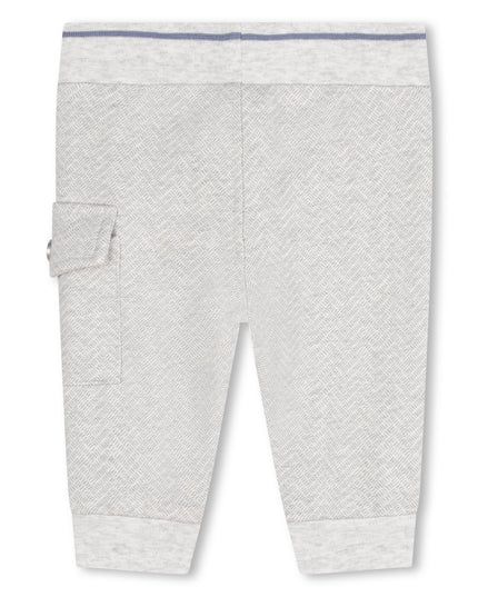 Grey Logo Cardigan Outfit