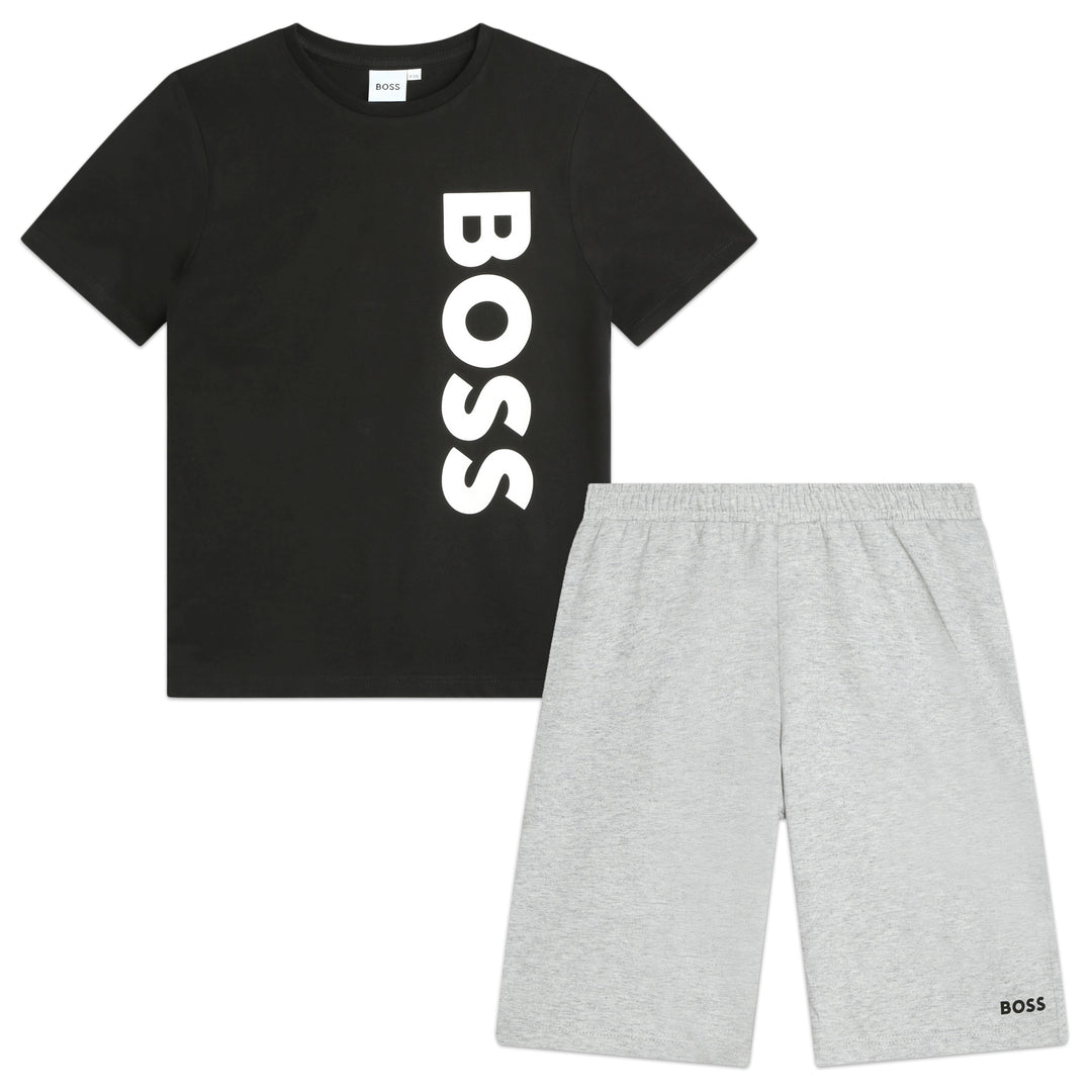 boss-j50689-09b-kb-Black & Grad Shorts Set
