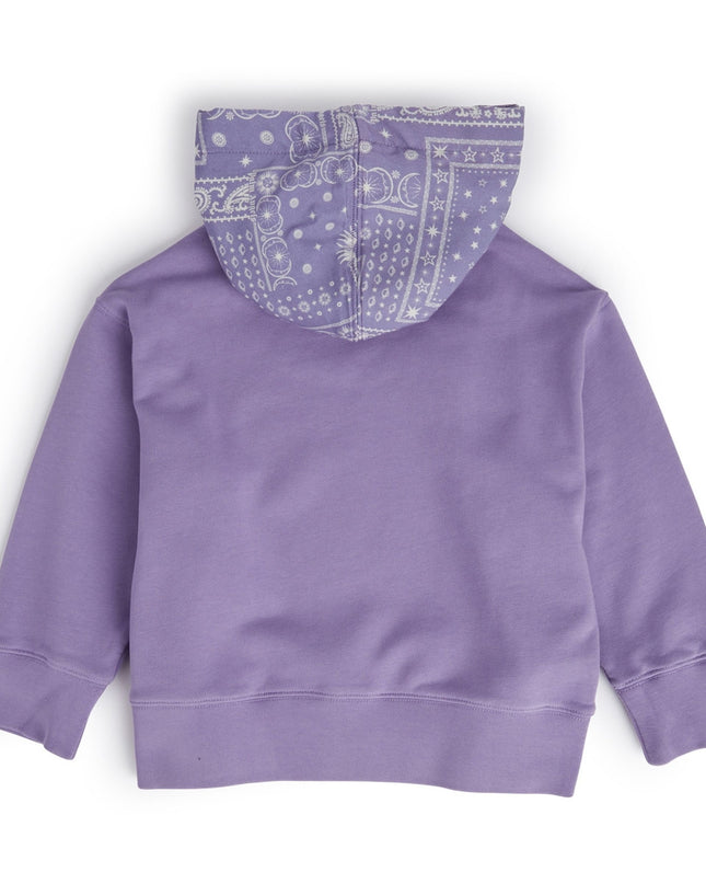 palm-angels-pgbb013s24fle0013601-Purple Logo Hooded Sweatshirt