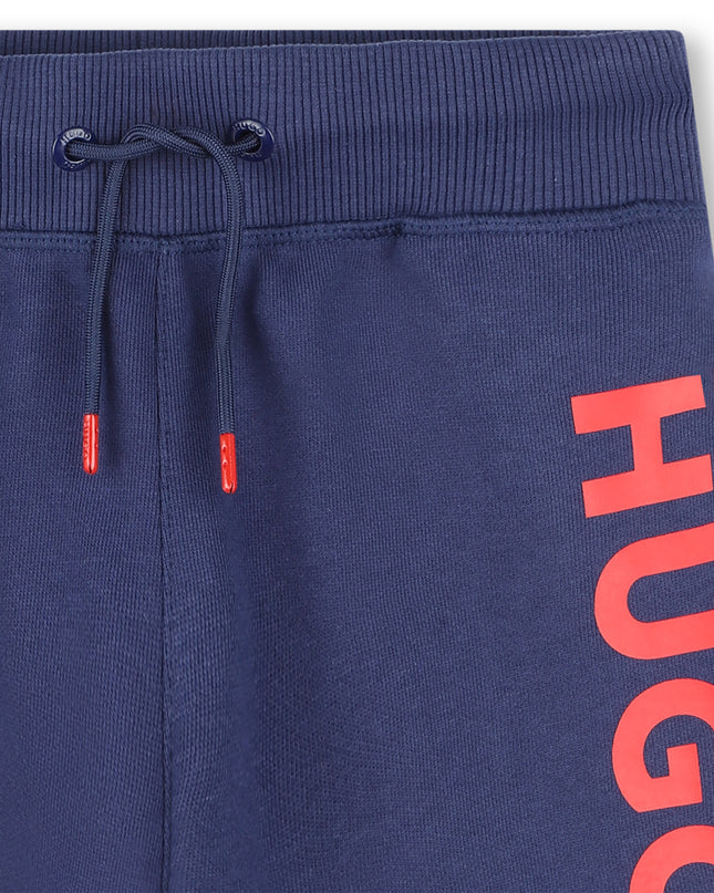 HUGO-G00034-84N-MEDIEVAL BLUE-SHORT