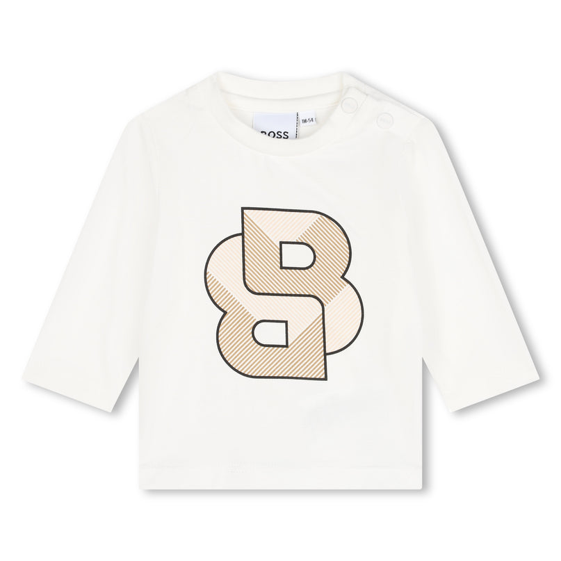 Beige Logo Tracksuit Outfit